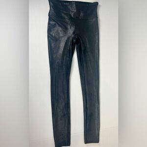 Spanx faux leather leggings‎ Size Small Black